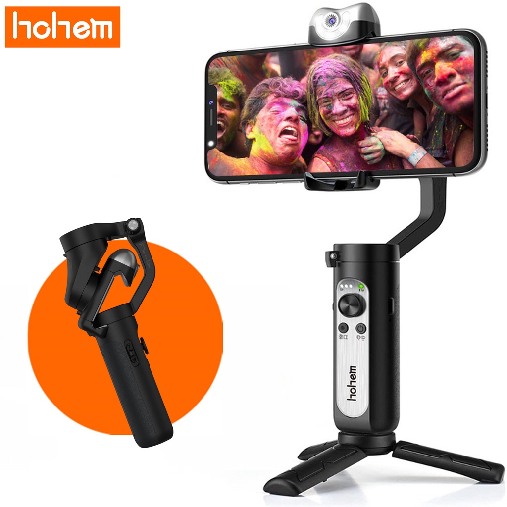 Hohem iSteady V2 AI Tracking Gimbal 3-Axis Foldable Handheld 259g Gesture Control Stabilizer Creativ
