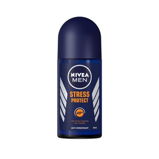 SuperSale63 50 มล. นีเวีย NIVEA นีเวียโรลออนชาย ลูกกลิ้งนีเวีย 50 ML สูตร Man Stress Protect