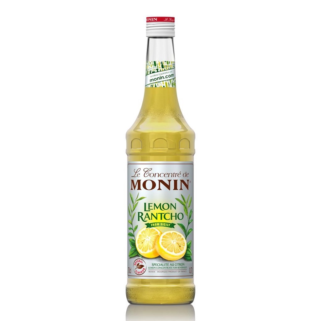 โมนิน ไซรัป Lemon Rantcho (Monin Syrup Lemon Rantcho) 700 ml.