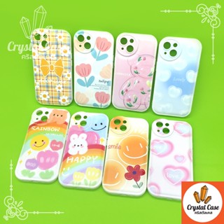 เคสมือถือนิ่มผิวเงา ซิลิโคน TPU พิมพ์ลายการ์ตูน 14 14+ 14pro 14promax กันกล้องวงกลม