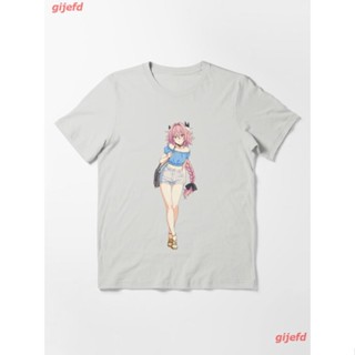 2022 Astolfo Fate Grand Order T-Shirt เสื้อยืด ดพิมพ์ลาย ดผ้าเด้ง คอกลม cotton แฟชั่น sale Unisex