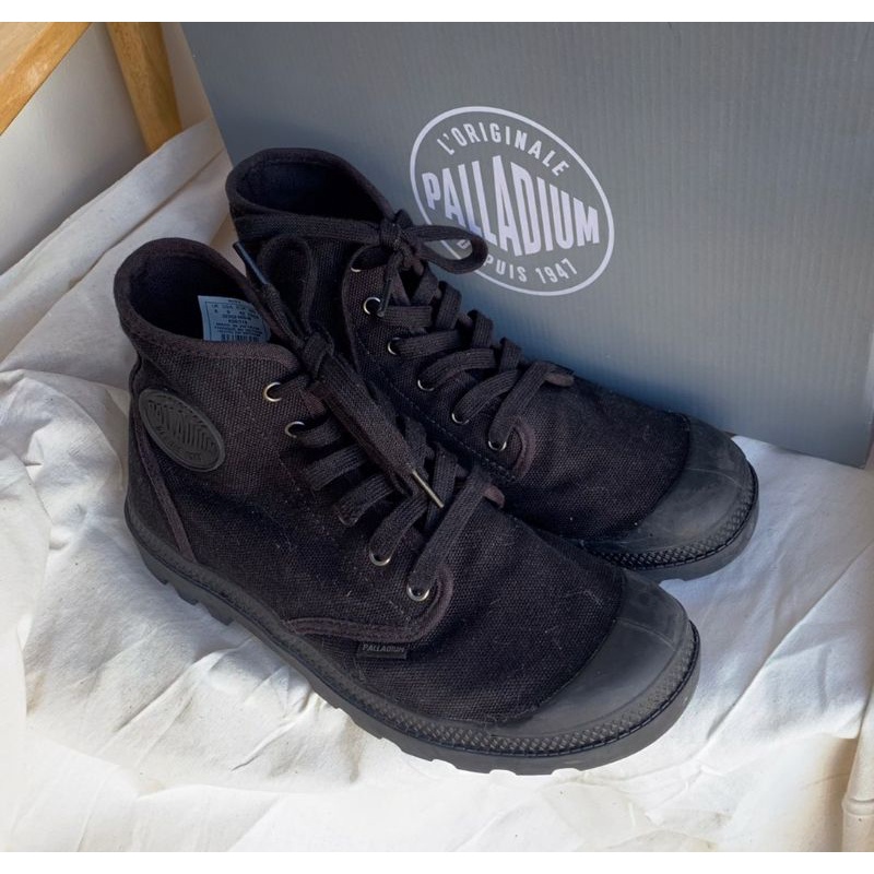 รองเท้า Palladium Pampa Hi black (Size 42)