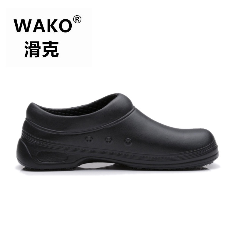Wako รองเท้าเชฟ กันน้ํามัน กันลื่น กันฝน เพื่อความปลอดภัย สําหรับผู้ชาย ผู้หญิง ใส่ทํางาน ห้องครัว