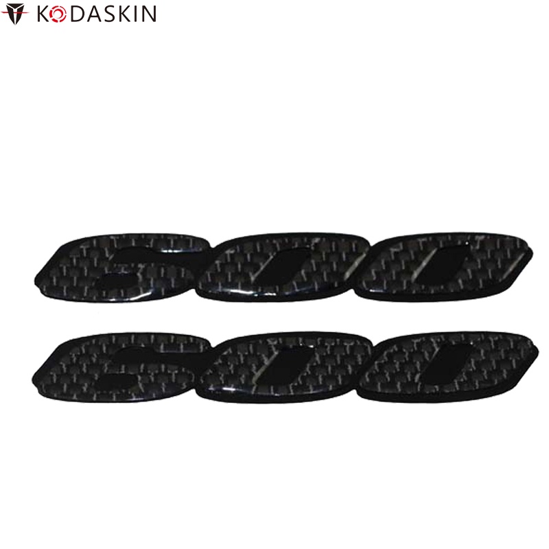KODASKIN Logos Motorcycle Carbon Emblems Stickers Decals 3D for Suzuki GSXR600 gsxr 600 k5 k6 k7 k8 k9 L1 2006-2016