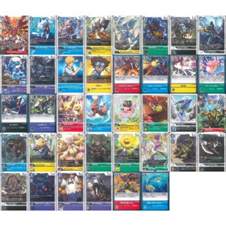 DIGIMON CARD GAME แยกใบ ภาษาญี่ปุ่น BT4 ระดับ R U