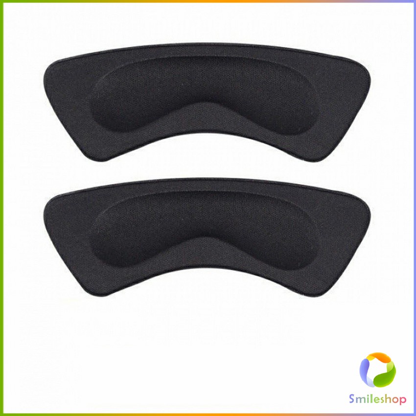 Smileshop แผ่นกันกัด  แผ่นกันรองเท้ากัด เนื้อนิ่ม ช่วยแก้รองเท้าหลวม 1 แพค ต่อ คู่  Sponge heel pad