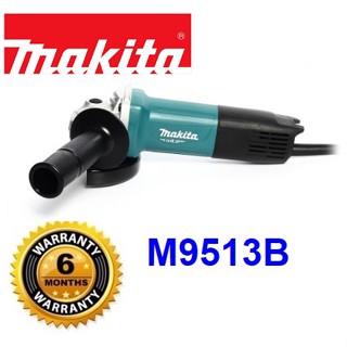 เครื่องเจียร์ มากีต้า MAKITA รุ่น M9513B ขนาดใบเจียร์ 4 นิ้ว สวิตซ์ท้าย 850W