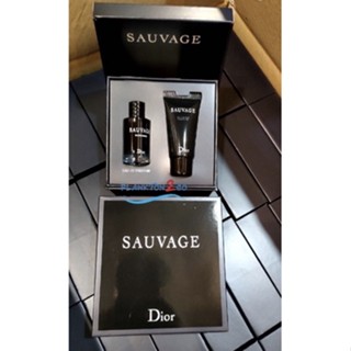 Dior SAUVAGE Combo: EDP 10ml + Shower Gel 20ml