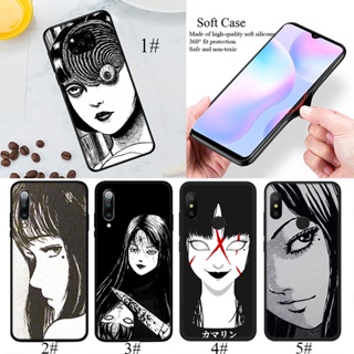 เคสโทรศัพท์มือถือแบบนิ่ม ลายอะนิเมะสยองขวัญ Tomie Junji Ito DI51 สําหรับ Xiaomi Mi 8 9 A1 A2 A3 9T 10T Pro Lite 5X 6X