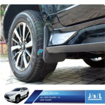 JSL Mud Guard / พรมโคลนรถ Pajero Sport ใหม่ทั้งหมด (2 ชิ้น)