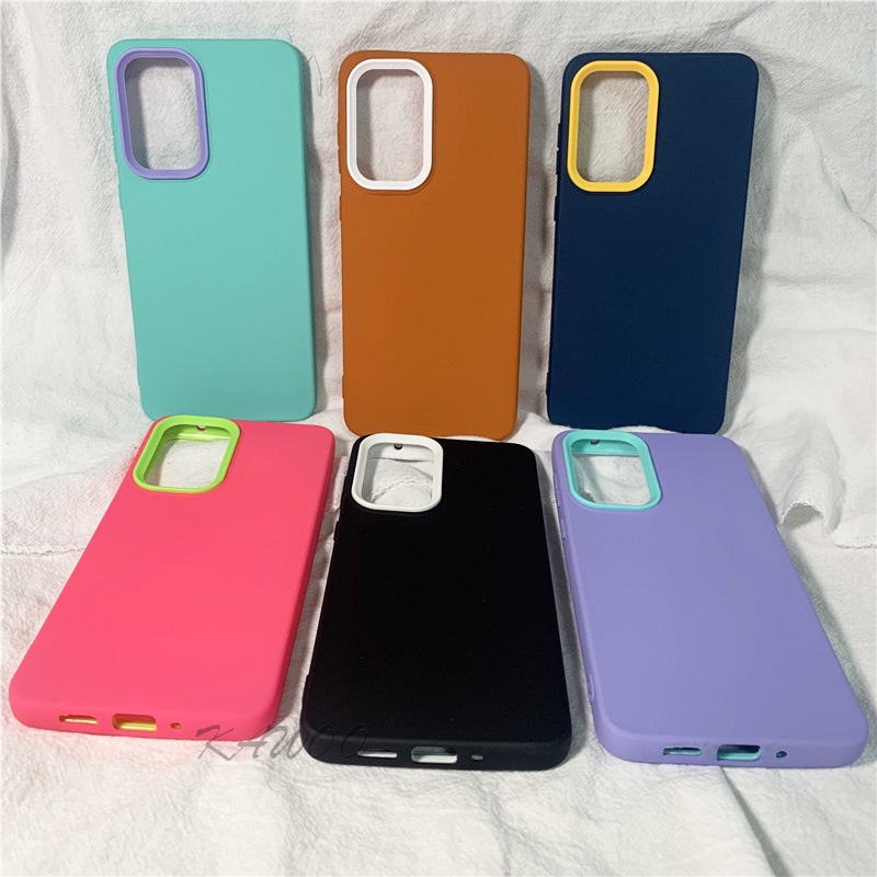 3 in One เคสโทรศัพท์มือถือ แบบนิ่ม กันกระแทก สําหรับ Oppo A52 A72 A92 A54 A16 A55 4G Reno 5 5F 7Z 4F