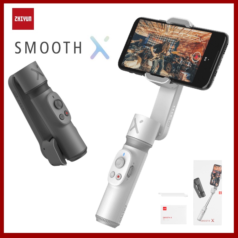 ZHIYUN Smooth X 5 Q3 Q4 Handheld Gimbal Portable Stabilizer For Vlog Video Smart Tracking Selfie Sti