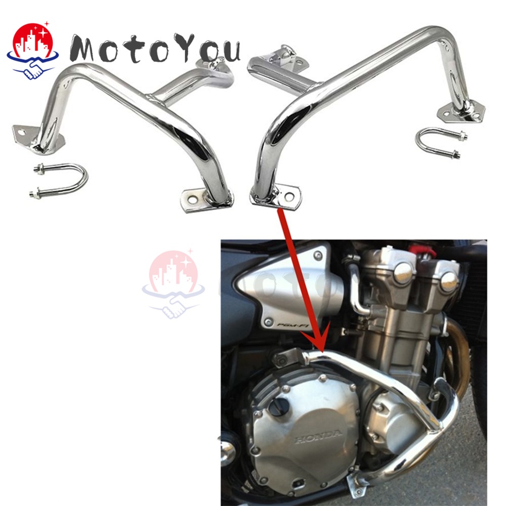 CB 1300 04-08 Motorcycle Front Engine Guard Bumper Crash Bar Frame Protection Protector For HONDA CB