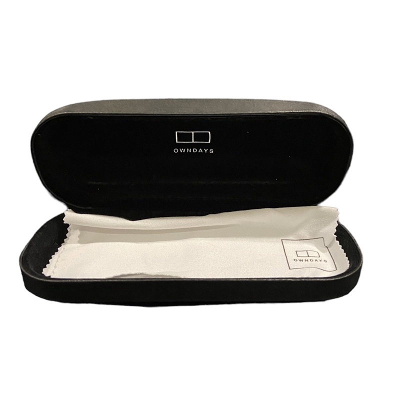 OWNDAYS กล่องใส่แว่น แถม ผ้าเช็ดแว่น