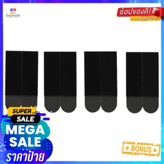 เทปหนามเตยติดกรอบรูปสั้น 8 ชิ้น 17201 สีดำMEDIUM PICTURE HANGING STRIPS 3M COMMAND 17201 BLACK 8EA/SET