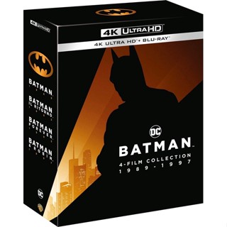 ##พร้อมส่ง## Batman 4-Film Collection (4K Ultra HD + Blu-ray แผ่นแท้)