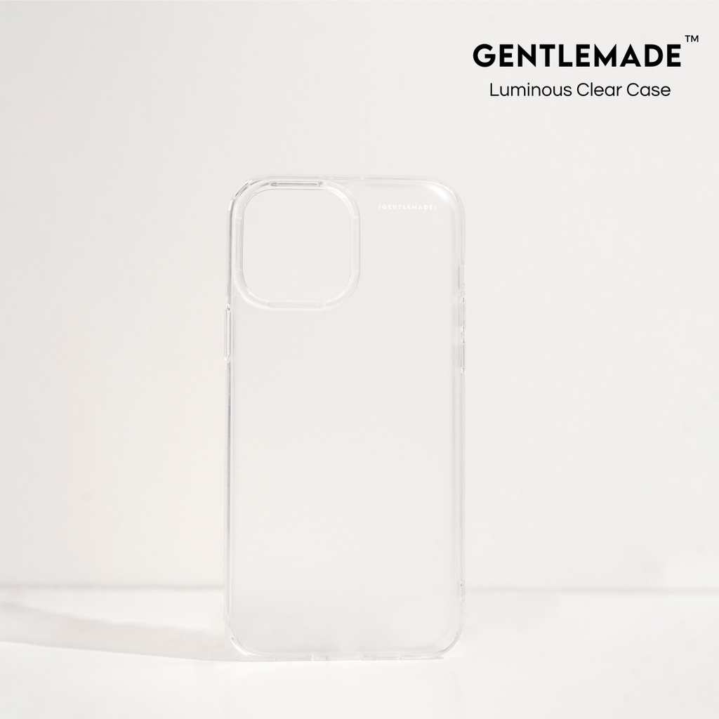 GENTLEMADE Luminous Clear Case สําหรับ iPhone 17 Pro Max / Air/ 16 Pro/ 16 Plus / 15 / 14/ 13/ 12 series