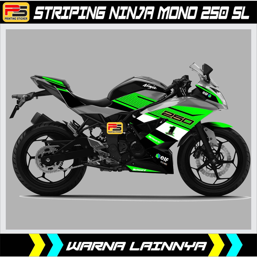 Striping VARIATION KAWASAKI NINJA MONO 250 SL/NINJA 250 MONO SL