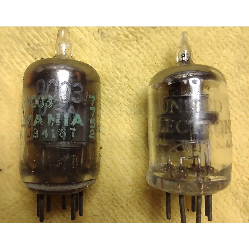 Sylvania JAN9003 Pentode ใหม่ อเมริกา NOS/NIB ของใหม่เก่าเก็บ ใช้ในปรีกลุ่ม FX audio