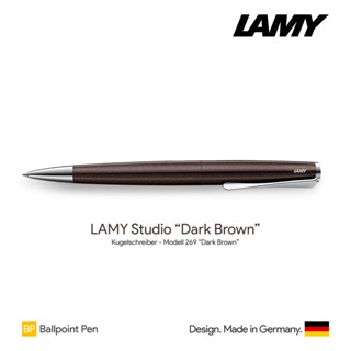 Lamy Studio "Dark Brown" Ballpoint Pen - ปากกาลูกลื่นลามี่สตูดิโอ สีดาร์คบราวน์