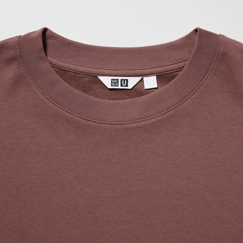 UNIQLO ของแท้ เสื้อยืด AIRism คอตตอน คอกลม แขนสั้น ทรงหลวม Uniqlo U / Uniqlo U AIRism Cotton Crew Neck Oversize #3