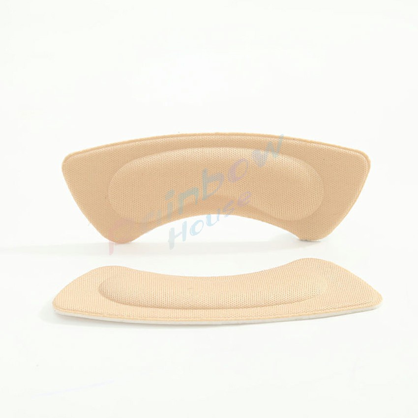 Rainbow แผ่นกันกัด  แผ่นกันรองเท้ากัด เนื้อนิ่ม ช่วยแก้รองเท้าหลวม 1 แพค ต่อ คู่  Sponge heel pad