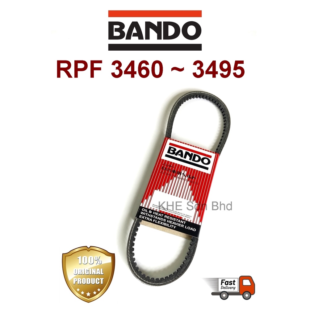 เข็มขัด Bando RPF 3460 3465 3470 3475 3480 3485 3490 3495 (13 x 1140 1155 1170 1185 1200 1210 1220 1