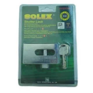 กุญแจล็อคประตูม้วน Shutter กุญแจประตูม้วน SOLEX CO CU