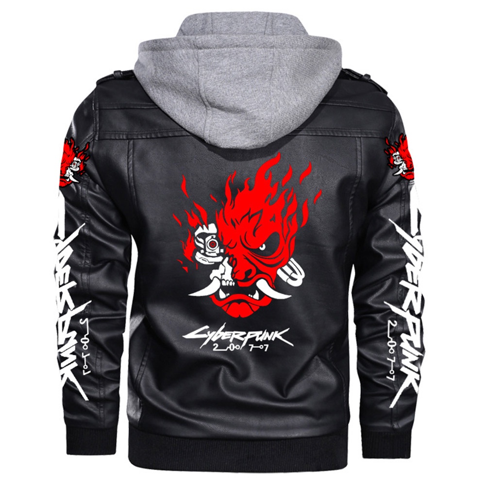 เสื้อ Cyberpunk 2077 ทำจากพียู สำหรับผู้ชาย