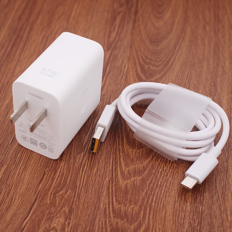 OPPO 67W Supervooc Charger USB Type Cabel Fast Charging Adapter สําหรับ Reno 8 7 6 5 Pro ค้นหา N X5 