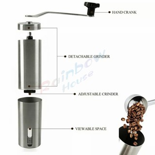 Rainbow เครื่องบดกาแฟ MiNi ขนาดกระทัดรัด พกพาสะดวก Manual coffee grinder