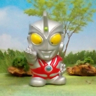 อุลตร้าแมน SD Ultraman-A "Familymart ขนาด 2.5 นิ้ว งานเก่าปี 2002 ไม่มีฐาน ผลิตในประเทศไทย