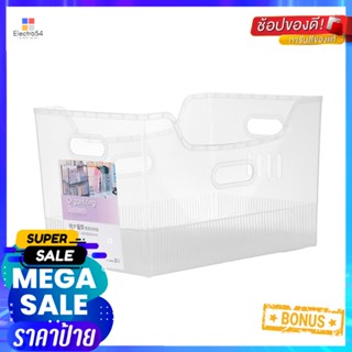 กล่องเอกสาร KEYWAY KY-260 25.5x38x23 ซม. สีขาวFILE STORAGE BOX KEYWAY KY-260 25.5X38X23CM WHITE