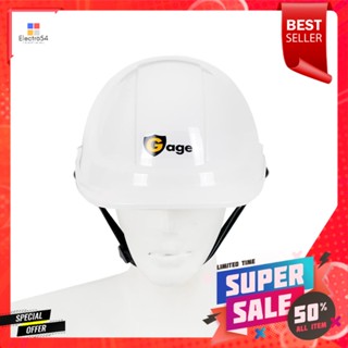 หมวกนิรภัย มอก. GAGE ABS 2330 สีขาวABS SAFETY HELMET GAGE 2330 WHITE