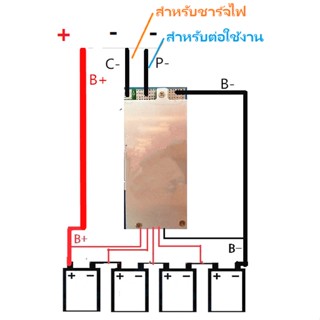 BMS 4S 12V 100A 3.2V Lifepo4 Battery Charger Balanced Protection iTeams DIY โมดูล บอร์ดควบคุมการชาร์จ แบตลิเธียมฟอสเฟต