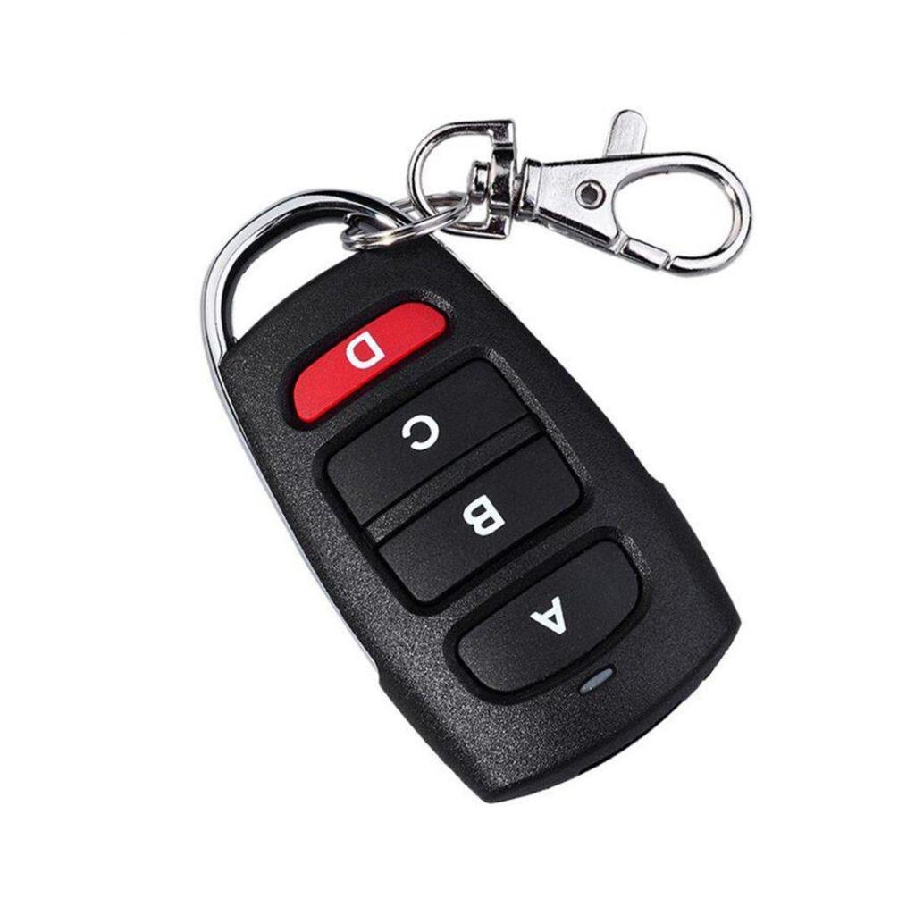 {จัดส่ง 24 ชม.} 433MHZ wireless copy remote control LZ-030ABCD key Channel 4 30mAh 433MHZ remote control #8