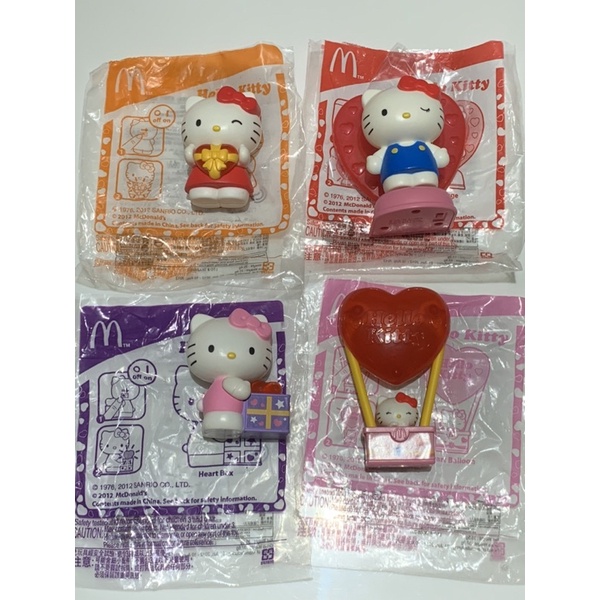 ❤️ราคานี้ได้ครบชุด4ตัว❤️Happy meal Mcdonald แฮปปี้มีล แมคโดนัลด์ hello kitty คิตตี้