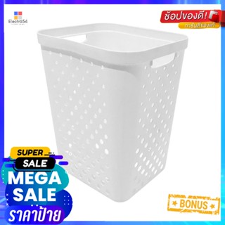 ตะกร้าผ้า STACKO MONO ไซซ์ L สีขาวLAUNDRY BASKET STACKO MONO SIZE L WHITE