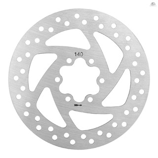 Seth แผ่นดิสก์เบรกโรเตอร์ สกูตเตอร์ไฟฟ้า สเตนเลส ขนาด 140 มม. 160 มม. พร้อมสลักเกลียว 6 ชิ้น