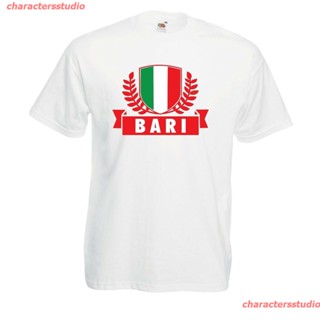 charactersstudio 2021 Best Sale Tee T-Shirt Emblem Cities Of Italy Bari Ultras O-Neck Soft Tops For Men sale