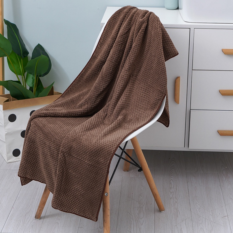 ผ้าเช็ดตัวจัมโบ้ ผ้าเช็ดตัวไซส์ใหญ่พิเศษขนาด90*170ซม big size bath towel ผ้าขนเป็ด ผ้าเช็ดตัวผืนใหญ่ซับน้ำดีขนไม่หลุด