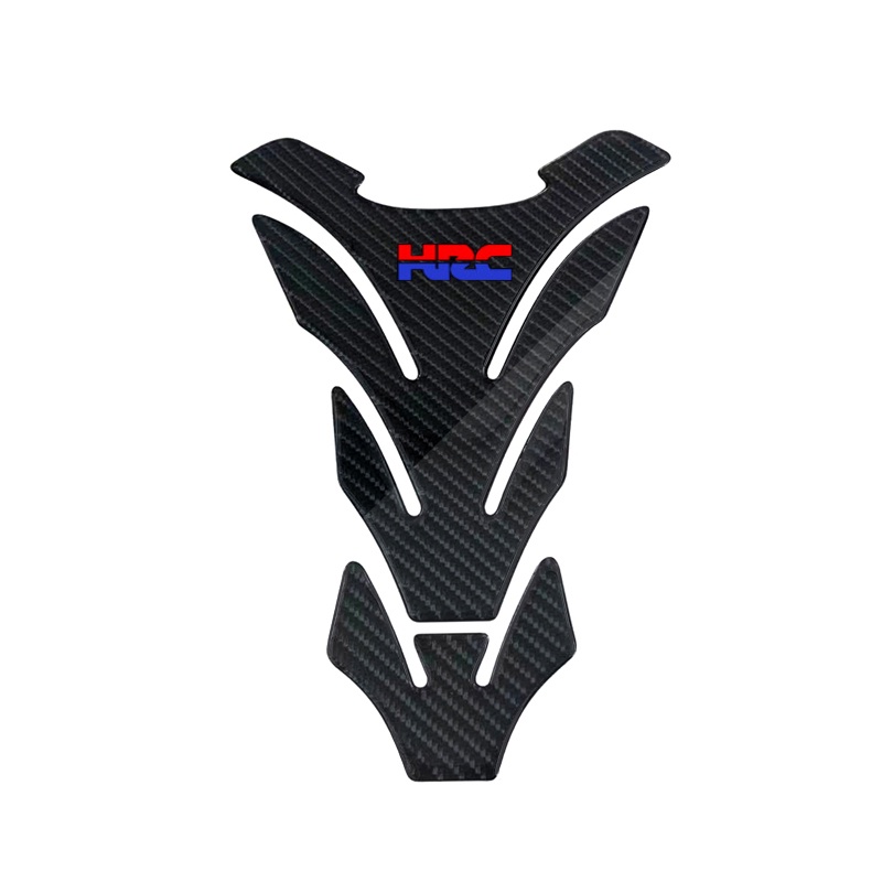 3D Motorcycle Tank Pad Protector Sticker Carbon brazing black For Honda HRC CBR 250 300 500 600 1000