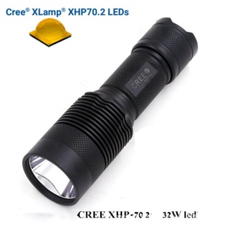 Manta Ray C8.2 ไฟฉาย 32W CREE XHP 70.2 LED 3800lm สําหรับตั้งแคมป์ เดินป่า