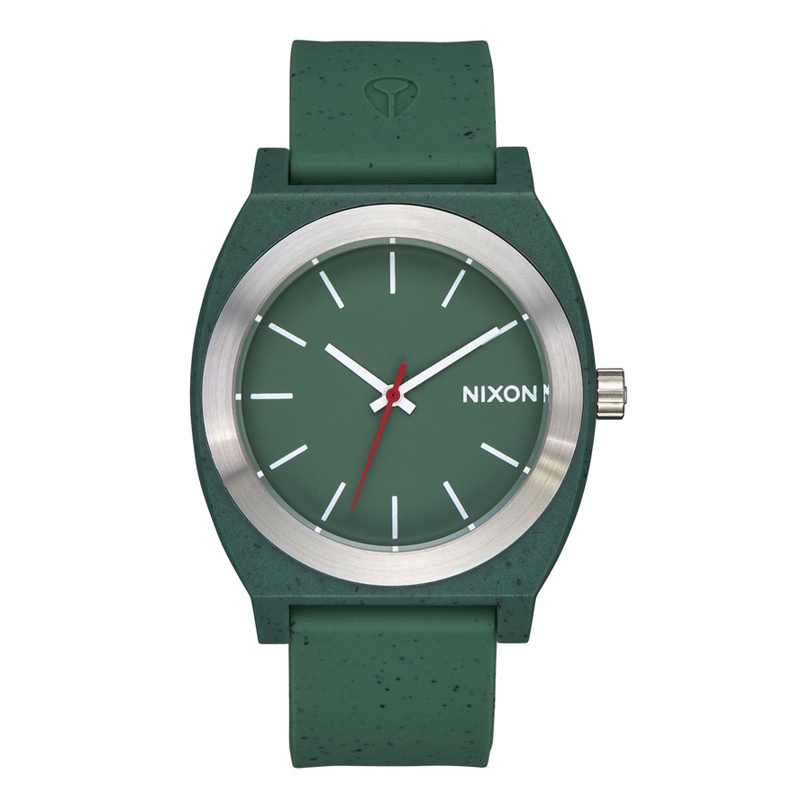 Nixon TimeTeller OPPOlive Speckle รุ่น NXA13615137-00 นาฬิกาผู้ชายและหญิง หน้าปัด 37 มม.