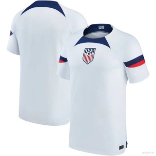 เสื้อยืดแขนสั้น ลายทีมชาติฟุตบอล World Cup United States SY3 22-23 ชุดเหย้า พลัสไซซ์ YS3