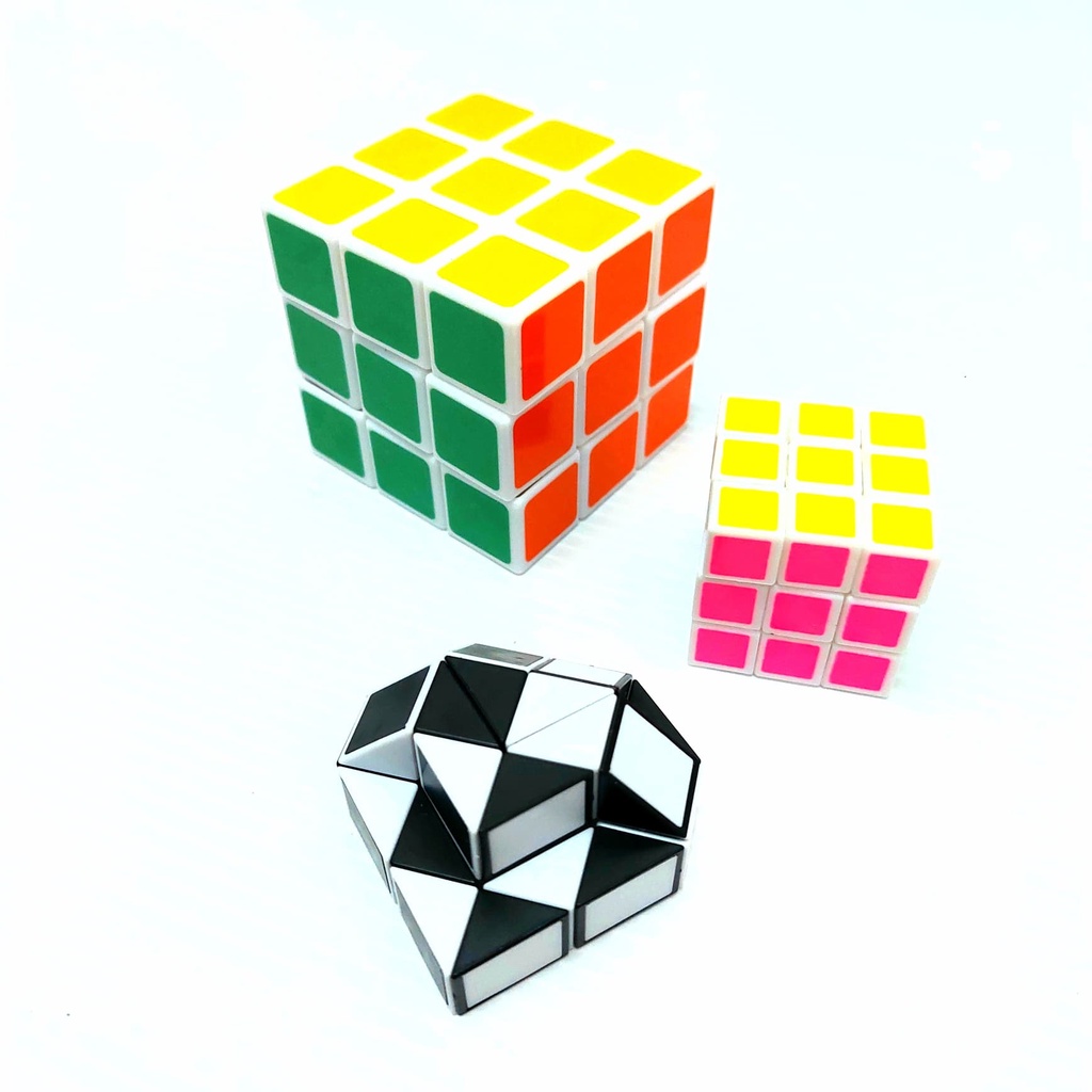 ลูกบิด 3x3 รูบิค Rubik แม่ลูก ได้ เล็ก ใหญ่ สินค้า ตามรูป ตรงปก พร้อมส่ง ราคาถูก 317 ล