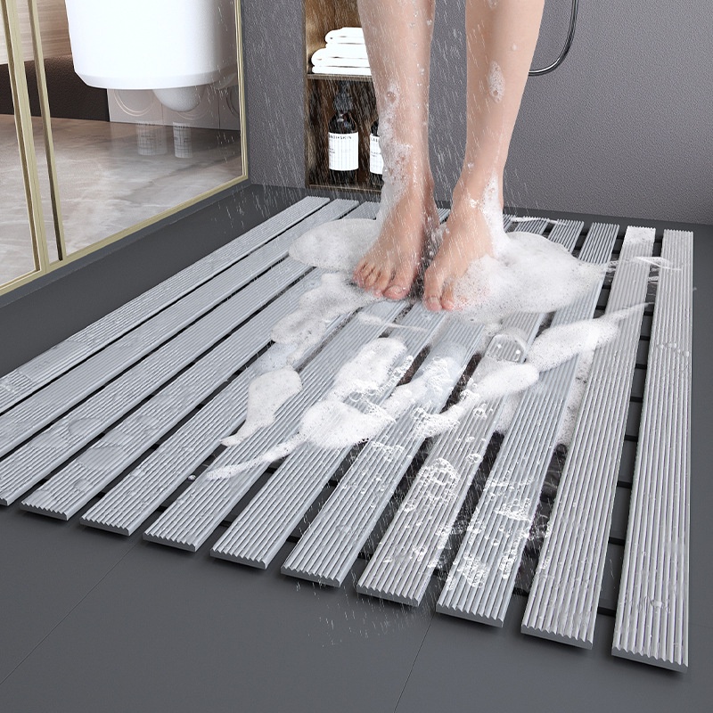เสื่อกันลื่นสำหรับห้องน้ำ ป้องกันการลื่นไถลขณะอาบ shower mat ทนทานต่อน้ำและแรงกระแทก