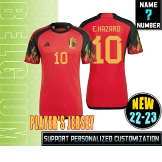 Belgium 22-23 【Players】เสื้อฟุตบอล World Cup Home S-2XL * สั่งทําจากสต็อก*