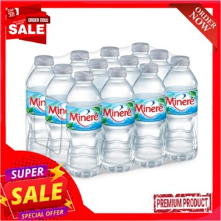 มิเนเร่น้ำเเร่ธรรมชาติ330มล.แพ็ค 12MINERE MINERAL WATER 330 ML PACK