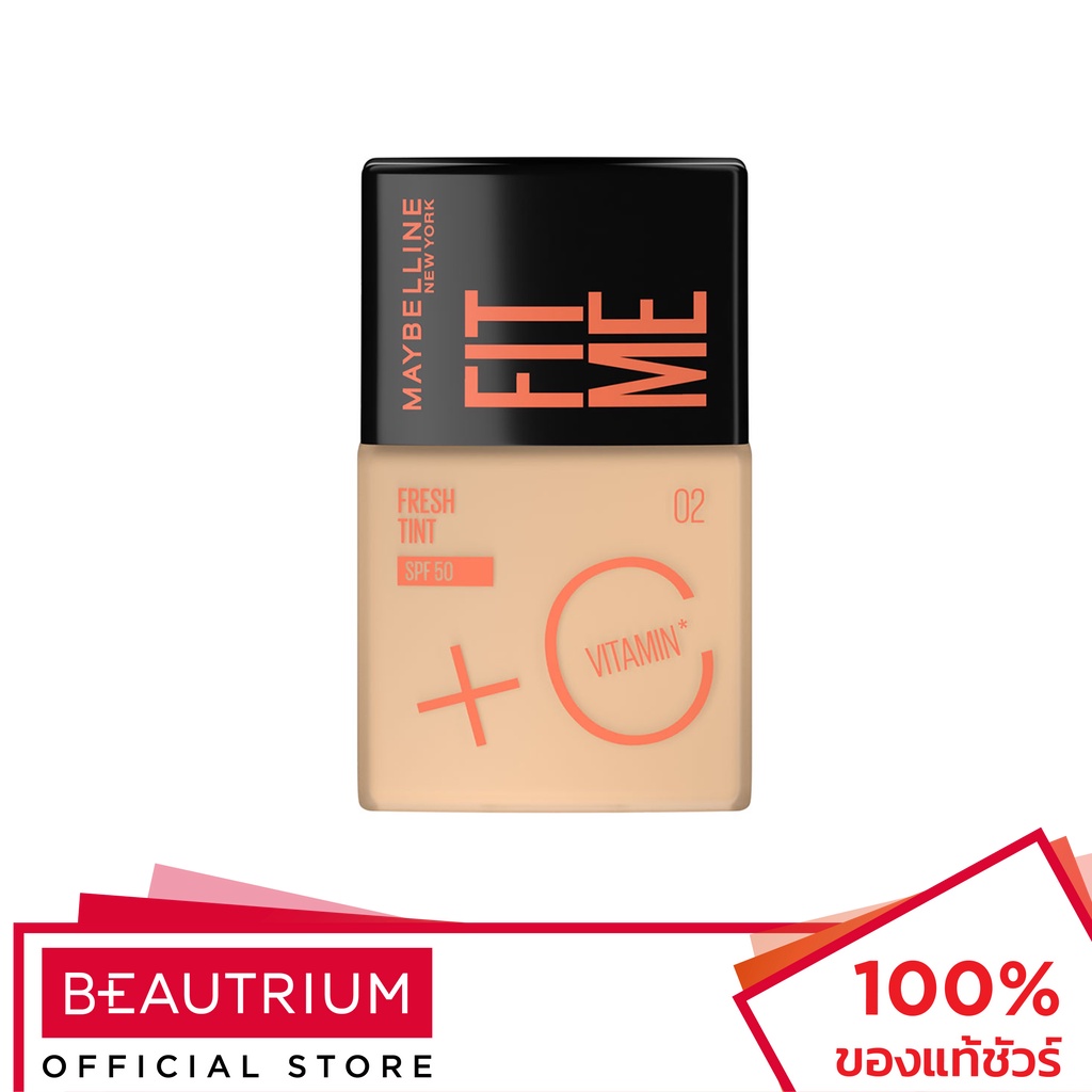 MAYBELLINE NEW YORK Fit Me Fresh Tint SPF50 รองพื้น 30ml
